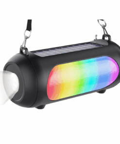 Solar Wireless RGB Bluetooth Speaker with Flash light BDL-165