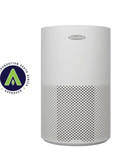 Solenco 204 Kusasa Air Purifier- Antiviral, H13 HEPA, Carbon, WiFi, Quiet