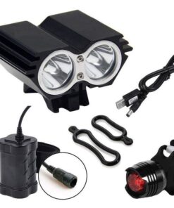 Solsave Waterproof, Rechargeable Bicycle Headlight â DY-H010