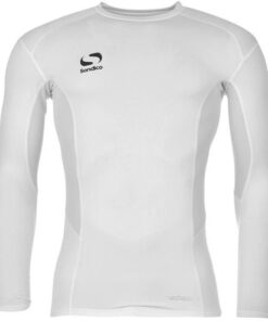 Sondico Men's Base Core Long Sleeve Base Layer - White (Parallel Import) - XS
