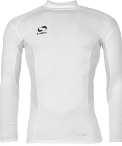 Sondico Men's Base Mock Neck Top - White (Parallel Import) - S