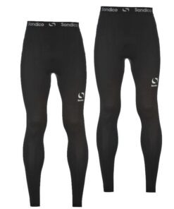 Sondico Mens Black Core Tights - 2 Pack (Parallel Import) - 2XL