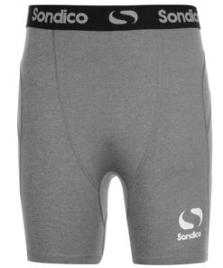 Sondico Men's Core 6 Base Layer Shorts - Grey Marl (Parallel Import) - XL