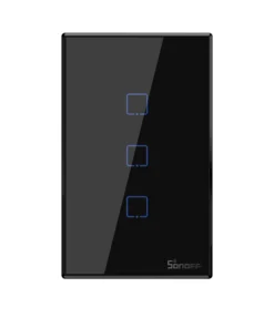 Sonoff Light Switch 3CH WiFi And RF Black