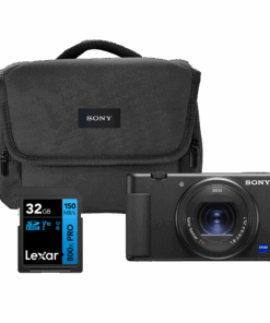 Sony ZV-1 Digital Camera (Black) + Bag & Card
