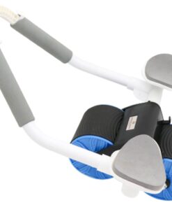 Sophie Home- Ab Roller Wheel Automatic Rebound Abdominal Wheel Core Workout - Blue