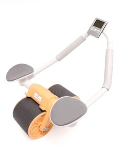 Sophie Home- Ab Roller Wheel Automatic Rebound Abdominal Wheel Core Workout - Orange