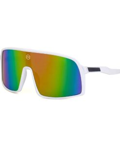 Sophie Moda - Sports Cycling Goggles Sunglasses V2 - Velocita - White