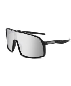 Sophie Moda: Sports Cycling Sunglasses - Velocita V2 Polarised - Silver