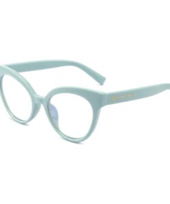 Sophie Moda- TR90 Spring Hinge Blue Light Blocking Anti Eyestrain Glasses - Light Brown