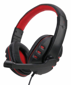 Sound Isolation Gaming Headset With Clear Sound Quality - Red & Black