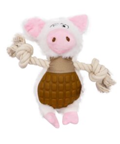 Sound Making Pet Plush Toy - Pig Design