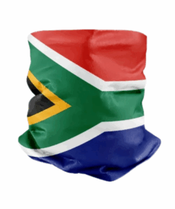 South African Supporter, Neck Gaiter, Bandana, Tube Scarf, Headband