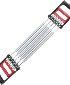 SOWELL 5 Springs Adjustable Chest Arm Expander with Hand Gripper