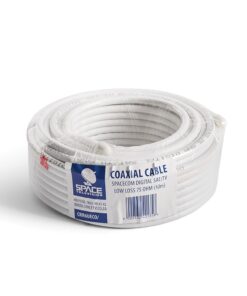 Space TV 10m Low Loss Aerial and DSTV OVHD Satellite RG6 Co-Axial Cable