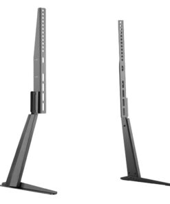 Space TV Adjustable Tabletop TV Stand 32â to 70â - Sleek Minimalist Design