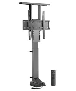 Space TV Motorized Vertical Pop-up TV Lift Bracket & Remote Control 32"-48"
