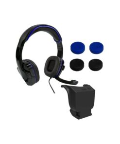 Sparkfox Playstation 4 Core Gamer Pack (Headset, battery pack and Thumb Grips)
