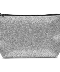 Sparkle Cosmetic Bag - Silver