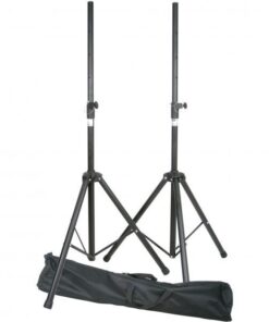 Speaker Stands Steel - Set of 2 in Carry Bag