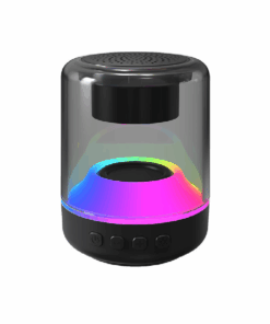 Speaker with Colorful Lights Waterproof Portable Mini Speaker