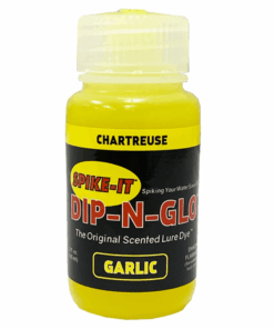 Spike - It Dip n Glo Fishing Scented Lure Dye Garlic - Chartreuse