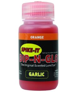 Spike - It Dip n Glo Fishing Scented Lure Dye Garlic - Orange