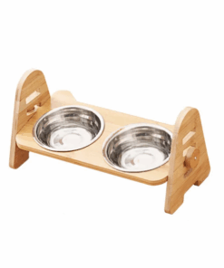Spine Protecting Feeding Station for Dogs and Cats