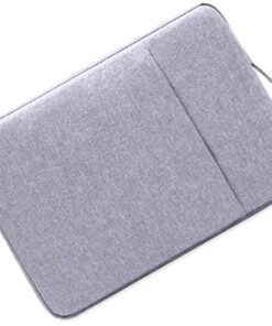 Splashproof Laptop Sleeve with Handle-Macbook/Laptop 14/14.5 Inch-Dark Grey - Light Grey