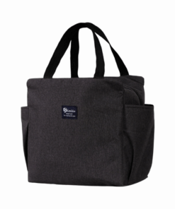 Splendid Large Capacity Thermal Insulated Lunch & Cooler Bag - Black
