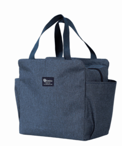 Splendid Large Capacity Thermal Insulated Lunch & Cooler Bag - Navy
