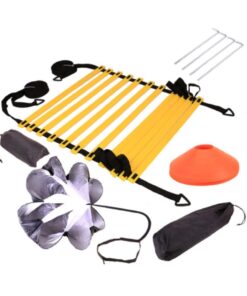 Sport Agility Ladder Training Set With 6 Cones Sports Equipment