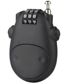 Sport Cycling Multi-Use High Precision Helmet Password Safety Lock (10cm)