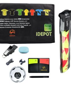 Sport Football Soccer Referee Wallet Bag with Accessories Set of 8(31cm)