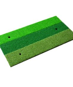 Sport Golf Triple Turf Driving Training Practice Mat(60cm)