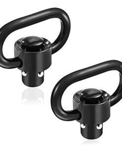 Sport Hunting Quick Detach Push Button Swivel Mount Adapters Buckle 2 Set