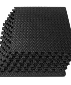 Sport Interlocking Puzzle Exercise Floor Protect Mat - Set Of 12 - 30cm