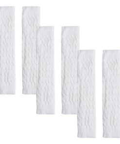 Sport Leg Warmers - Set of 3 - White