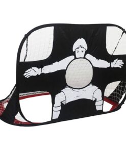Sport Training Dual Portable Foldable Pop-Up Football/Soccer Goals - 120cm