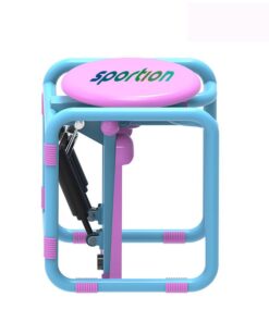 Sportion Multifunction 2-in-1 Fitness Yoga Chair & Exercise Stepper Bench - Pink
