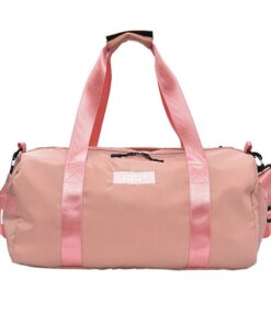 Sports & Fitness Dry & Wet Separation Travel Bag - Pink