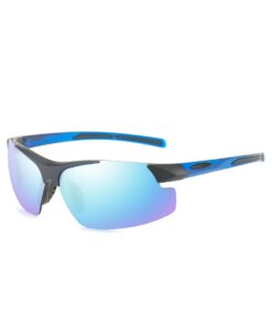 Sports Sunglasses Cycling Windproof Glasses Driving Outdoor Sunglasses - Blue