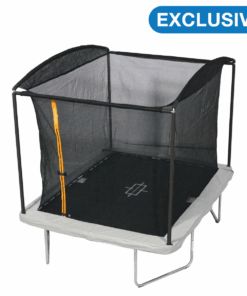 Sportspower 8ft X 10ft Rectangular Trampoline with Steel Frame - 2.44m x 3.05 m