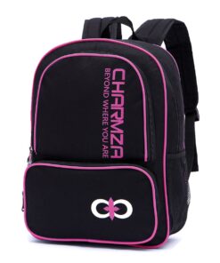 Spring School Backpack 20L - Black and Pink