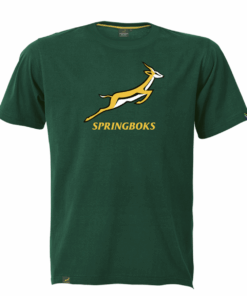 Springbok Rugby Supporter T-Shirt- Official Licensed - S