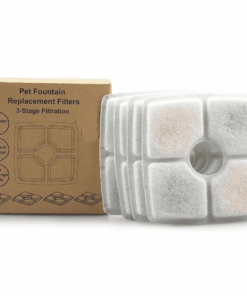 Square Pet water fountain replacement filters