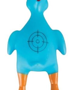 Squeaky Chicken Dog Toy - Blue