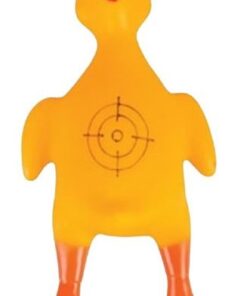 Squeaky Chicken Dog Toy - Orange