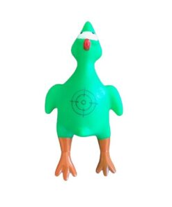 Squeaky Chicken Dog/Pet Soft Toy - Green