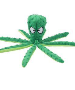 Squeaky Octopus Plush Toys - Green